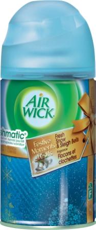 AIR WICK FRESHMATIC  Fresh Snow  Sleigh Bells Canada Discontinued